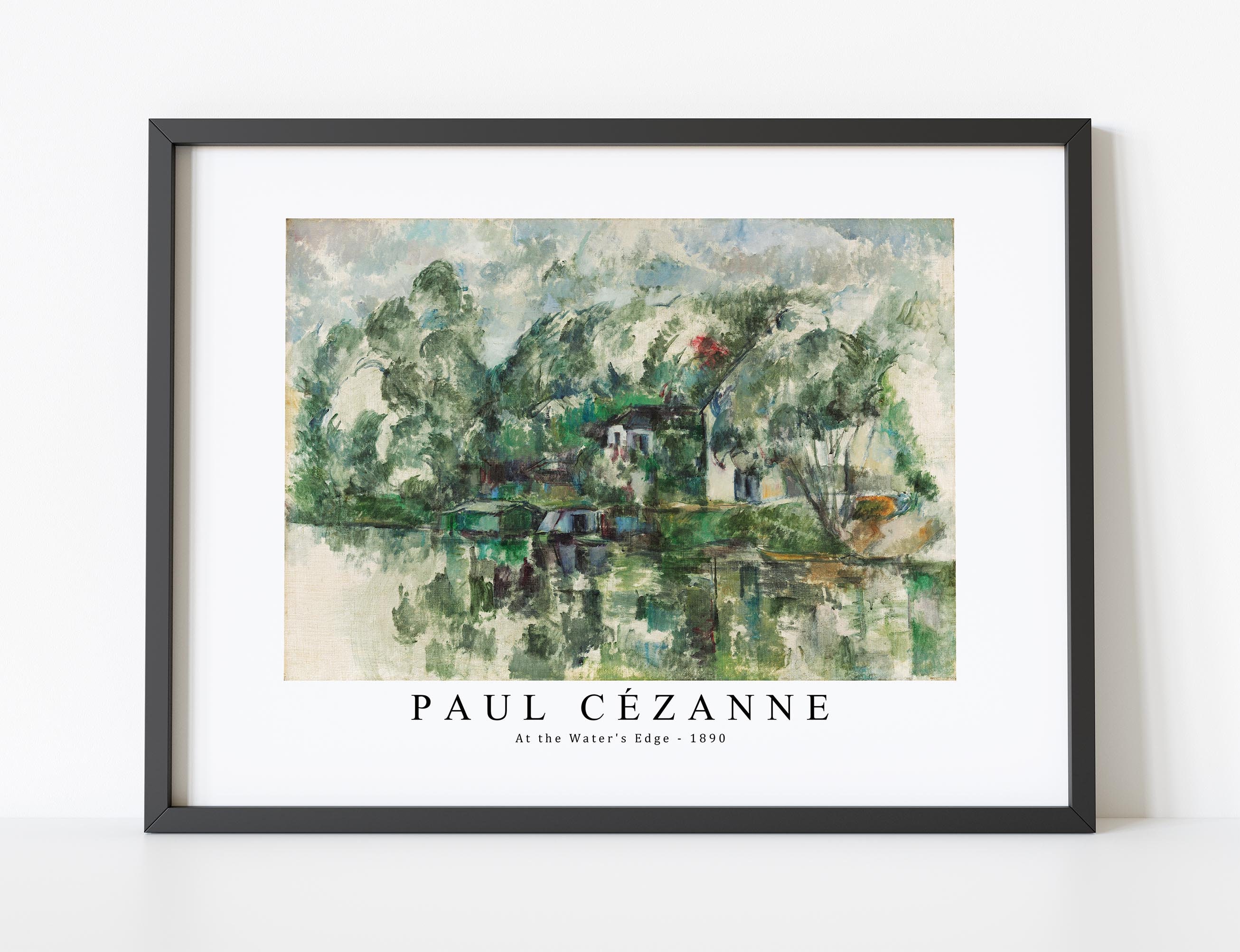 Paul Cezanne Art Print | Paul Cezanne Art Canvas | Paul Cezanne-at the ...