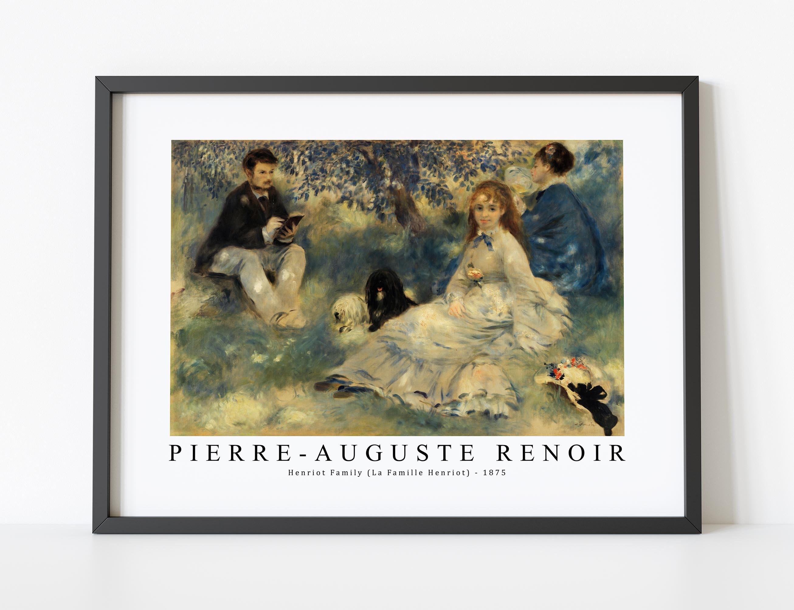 Pierre Auguste Renoir Art Print | Henriot Family (la Famille