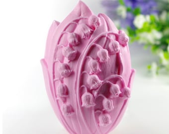 Lily of the Valley Soap Mold Casting Mold Resin Mold Candle Mold Silicone Mold DIY Candle Casting Soap Epoxy Mold