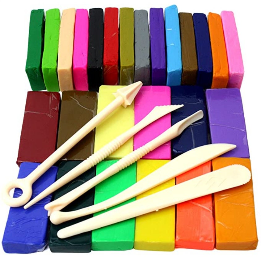 12/32/50 Colors Polymer Clay Set Tool Accessories Toy Gift Etsy