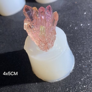Crystal Cluster Deco Silicone Mold Resin Silicone Mold Resin Casting Epoxy Resin Resin Crystal Epoxy