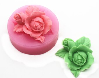 Roses Silicone Mold Resin Craft Resin Molding CastingAlternative DIY Crystal Epoxy Resin Form-Handmade