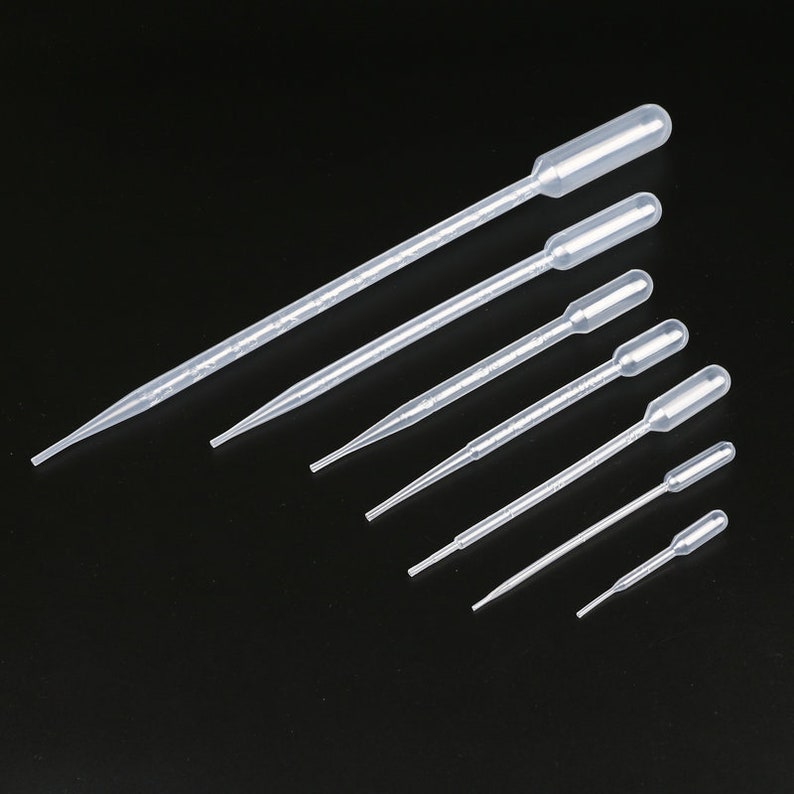 0.3/3ml Resin Resin Drop Pipettes Dosing Mix AIRBRUSH LABOR Etsy