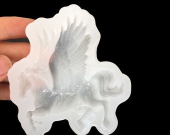 Pegasus Silicone Mold Resin Craft Resin Molding Casting Alternative DIY Epoxy Resin Mold-Handmade