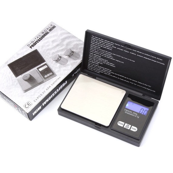 Mini Scale 0.01-500g Digital LCD Fine Scale Pocket Scale Gold