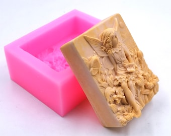 Angel Soap Mold Casting Mold Resin Mold Candle Mold Silicone Mold DIY Candle Mold Soap Epoxy Form
