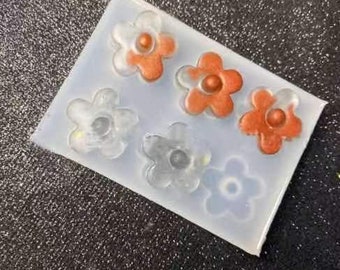 Flower Silicone Mold Resin Craft Resin Molding CastingAlternative DIY Crystal Epoxy Resin Form-Handmade