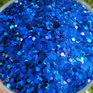 2.5mm 10g 100g gemengde kleur hologram poeder glitter poeder glitter glanzende vlokken schimmel vullingen hars epoxy hars holo blauw