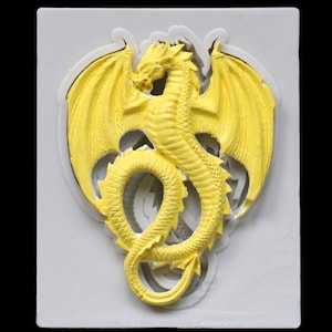 Dragon Silicone Mold Resin Craft Resin Molding CastingAlternative DIY Crystal Epoxy Resin Form-Handmade