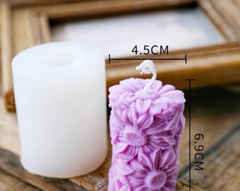 Sunflower Soap Mold Casting Mold Resin Mold Candle Mold Mold Mold Form DIY Candle Casting Soap Epoxy Mold