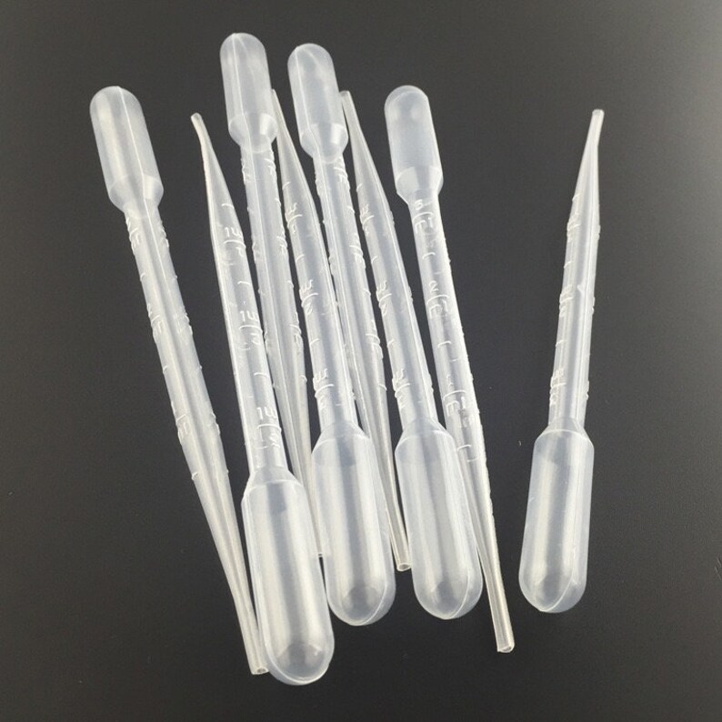 0.3/3ml Resin Resin Drop Pipettes Dosing Mix AIRBRUSH LABOR Etsy