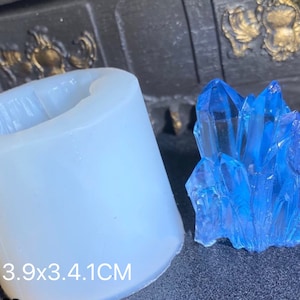 Kristallcluster deko Silikonform Harz Silikon Form Harz Gießen Epoxy  Resin Harz Kristall Epoxid