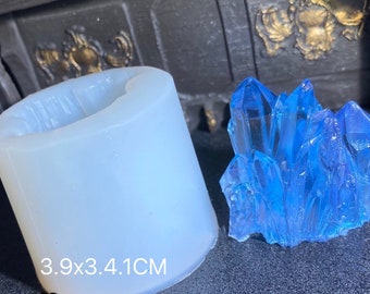 Crystal Cluster Deco Silicone Mold Resin Silicone Mold Resin Casting Epoxy Resin Resin Crystal Epoxy