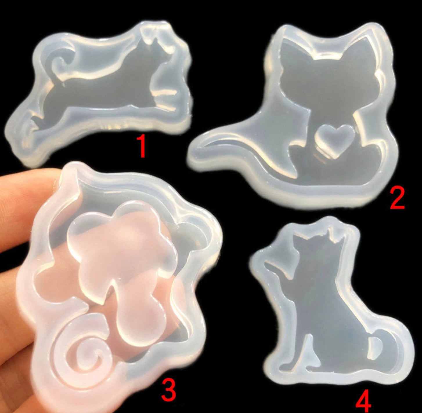 Plate Silicone Mold Resin Craft Resin Molding Casting Alternative DIY Epoxy  Resin Mold 