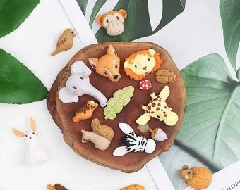 Animal matt silicone mold epoxy mold epoxy resin soap casting mold fondant molding casting alternative DIY epoxy resin resin