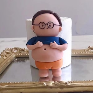Personalized sugar sweet man woman made of fondant as a cake figure for a birthday cake cake approx 10-12 cm