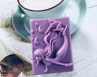 Mermaid Soap Mold Casting Mold Resin Mold Candle Mold Silicone Mold DIY Candle Casting Soap Epoxy Mold