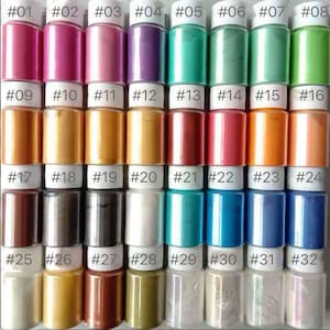 10g 50g Mica Mineral Powder Epoxy Resin Dye Pearl Shimmering Pigment Resin Resin
