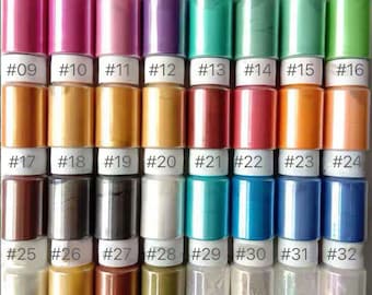 10g 50g Mica Mineral Powder Epoxy Resin Dye Pearl Shimmering Pigment Resin Resin