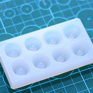 Eyes silicone mold for Doll BJD Obitsu 11 OB11 diameter 8 mm / 10 mm