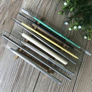 Polymer Clay Stainless Steel Tool Air Clay Modeling Clay Clay Tools 8pcs set