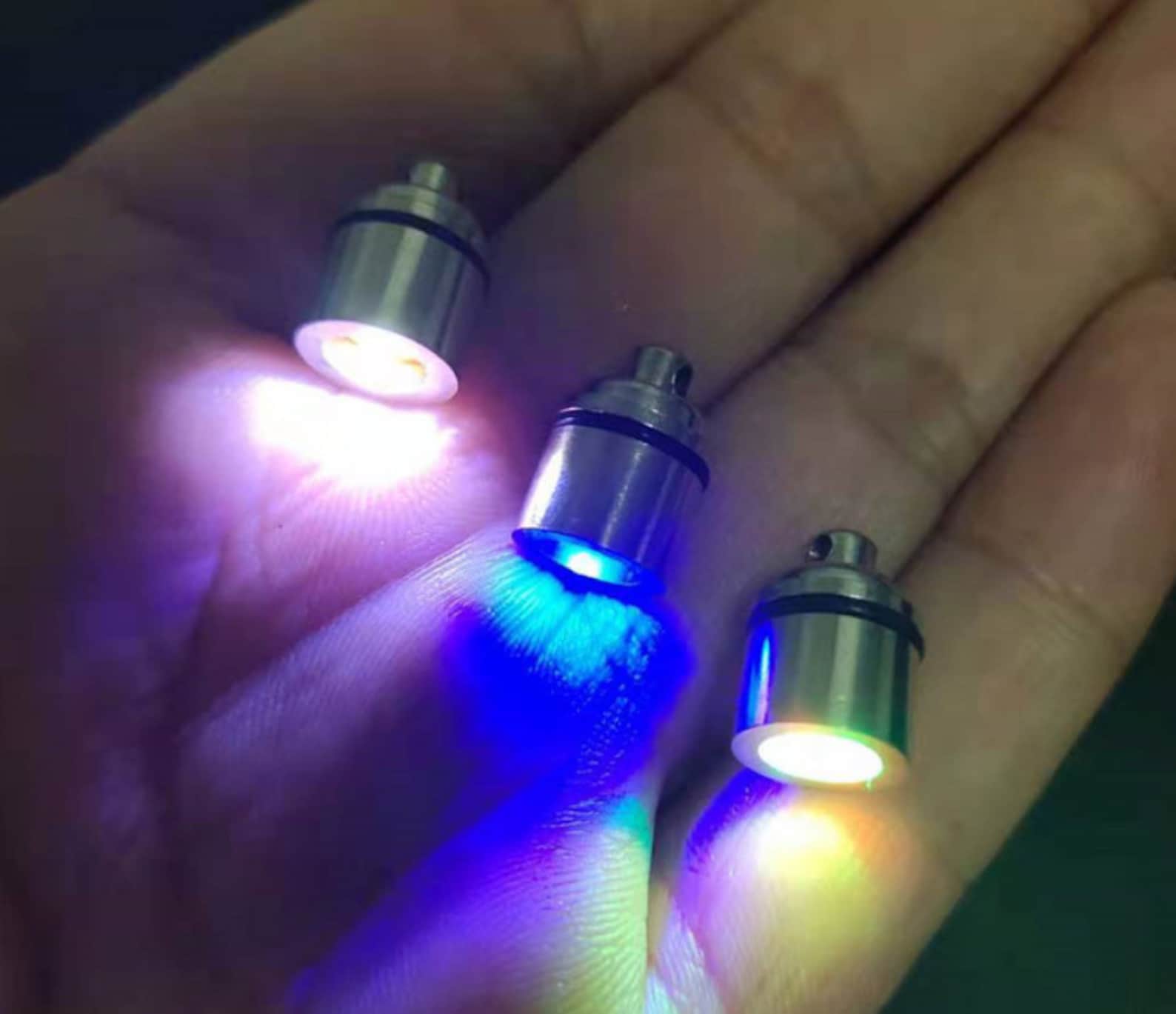 Single Led Light Button Button LED Button Buttons Mini Light Lamp Light for Resin Diameter 10 ...
