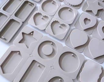 Mix pendant silicone mold resin craft in Germany resin molding casting alternative epoxy mold epoxy resin soap casting mold