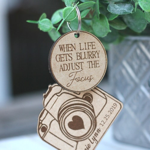 Printed Perfection Personalized Photographer - Female Christmas Bulb