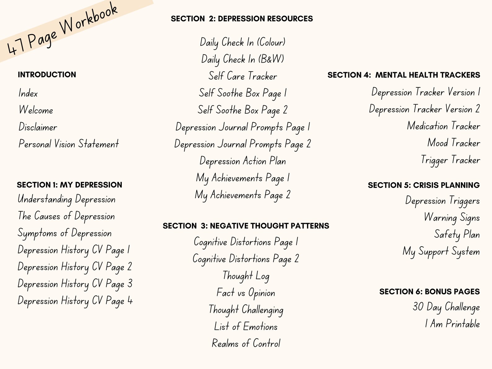Mental Health Planner For Depression Self Care Journal Therapy mental-health-planner-for-depression-self-care-journal-therapy