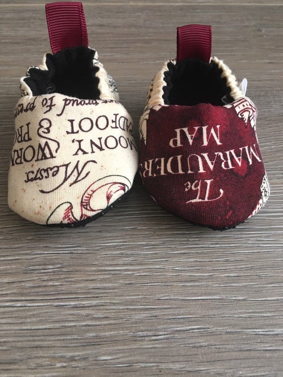 WB Harry Potter Marauders Map Slipper Boots