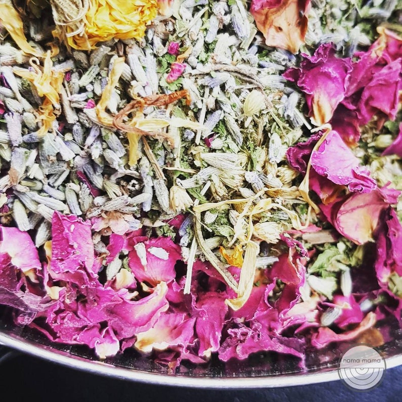 Organic Bath Tea Postpartum Herbal Bath Soak Sitz Bath Etsy