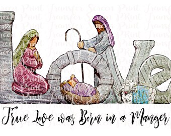 True Love Was Born Etsy
