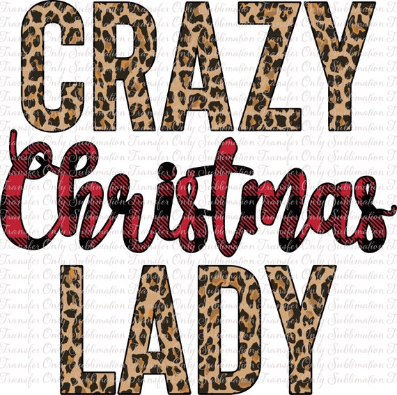 crazy christmas lady