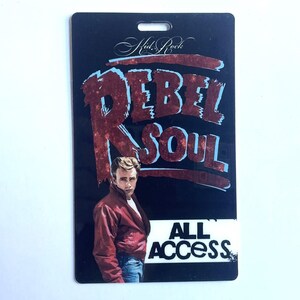 Kid Rock Authentic Crew All Access Laminate Tour Pass