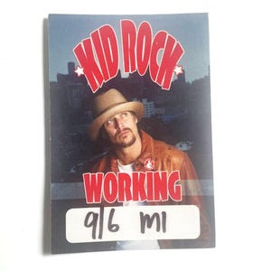 Kid Rock Authentic Crew Tour Pass