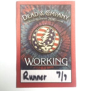 Dead & Company Authentic Tour Pass