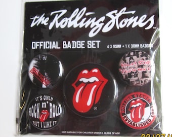 35 the Rolling Stones Buttons 1