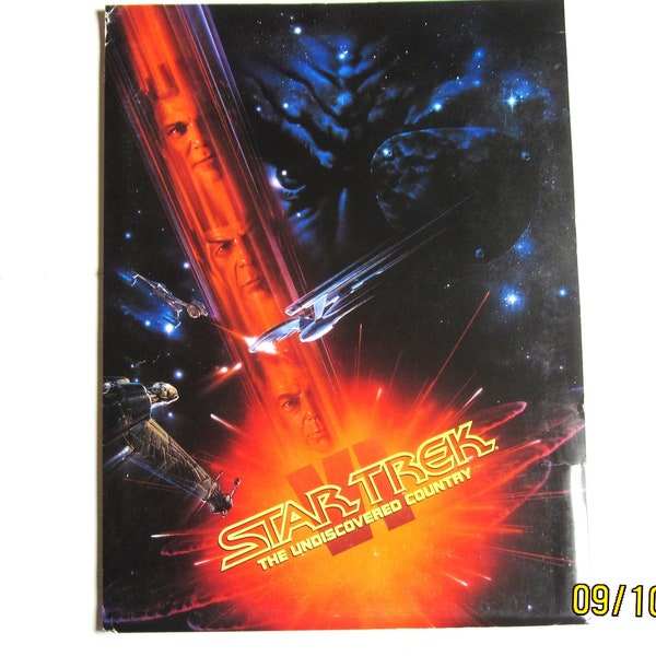 Star Trek The Undiscovered Country Movie Press Kit (1991)