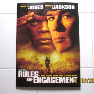Rules of Engagement Movie Press Kit Complete Tommy Lee Jones Jackson (2000)