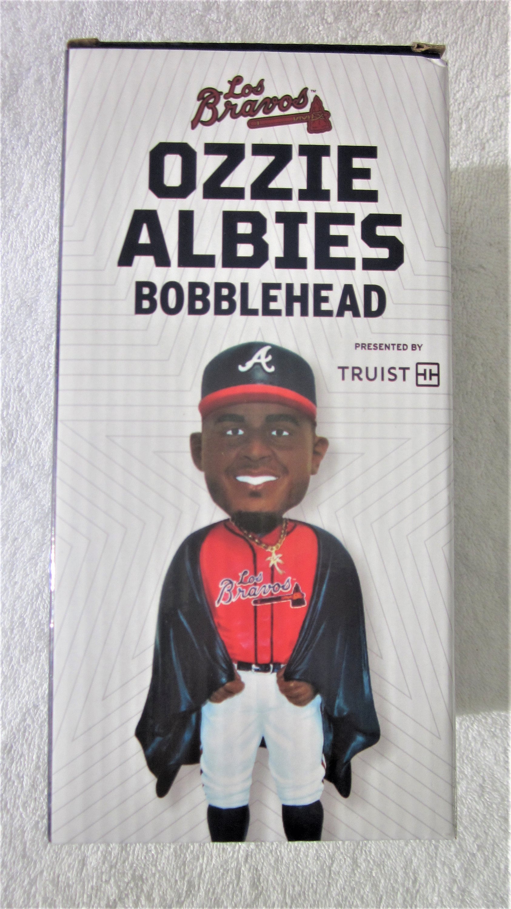 Ozzie Albies Los Bravos Atlanta Braves Bobblehead SGA NEW 