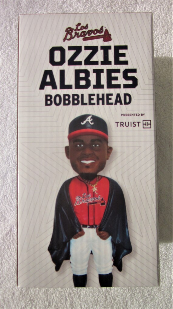 Ozzie Albies Los Bravos Atlanta Braves Bobblehead SGA NEW 