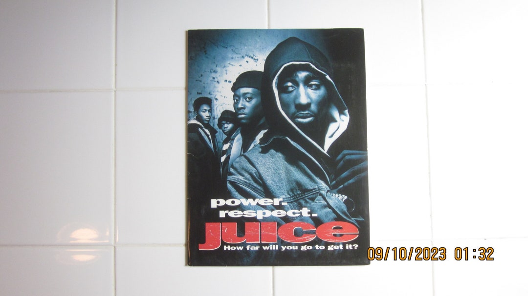 Juice Movie Tupac Shakur Movie Press Kit 1991 Etsy