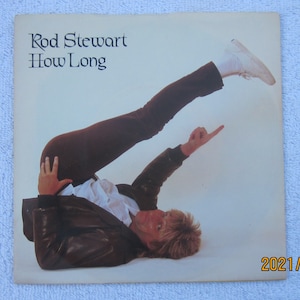 Rod Stewart Vintage &quot;How Long&quot; Vinyl 45 (Warner Bros. 1981)