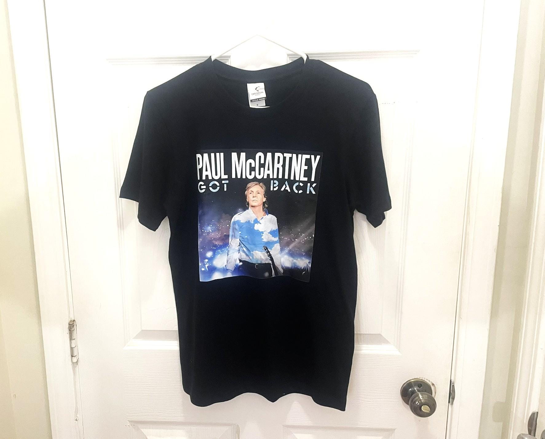 T-shirt Paul McCartney Got Back Tour 2025 - Taille XL Multicolore Neuf