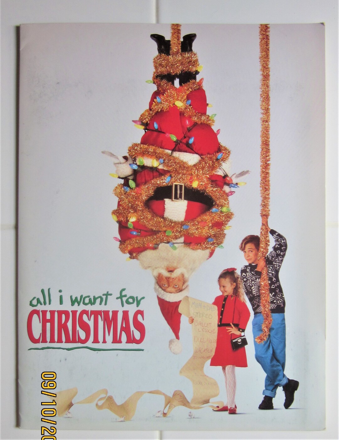 All I Want For Christmas Movie Gail O'grady All I Want for Christmas Movie Press Kit (1991) - Etsy