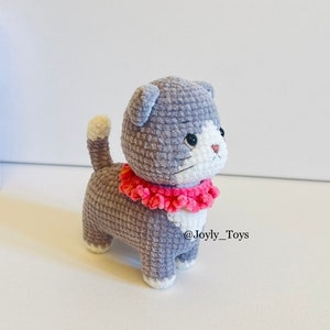 Crochet Cat Pattern – Tuxedo Cat Amigurumi – Easy Animal Pattern, Instant Download