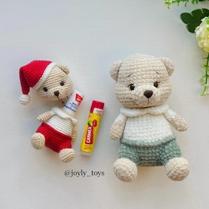 Crochet Bear Lip Balm Holder Pattern: Amigurumi Inhaler Case (PDF Pattern)