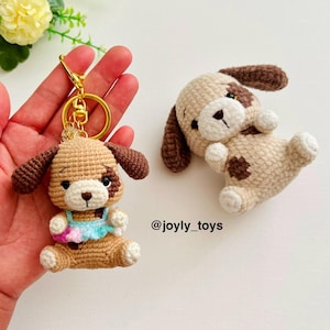 Dog Crochet Pattern – Amigurumi Cookie The Puppy  PDF, Instant Download
