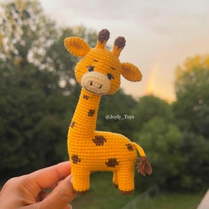 Giraffe Crochet Pattern,  Amigurumi Giraffe, Crochet Giraffe PDF file