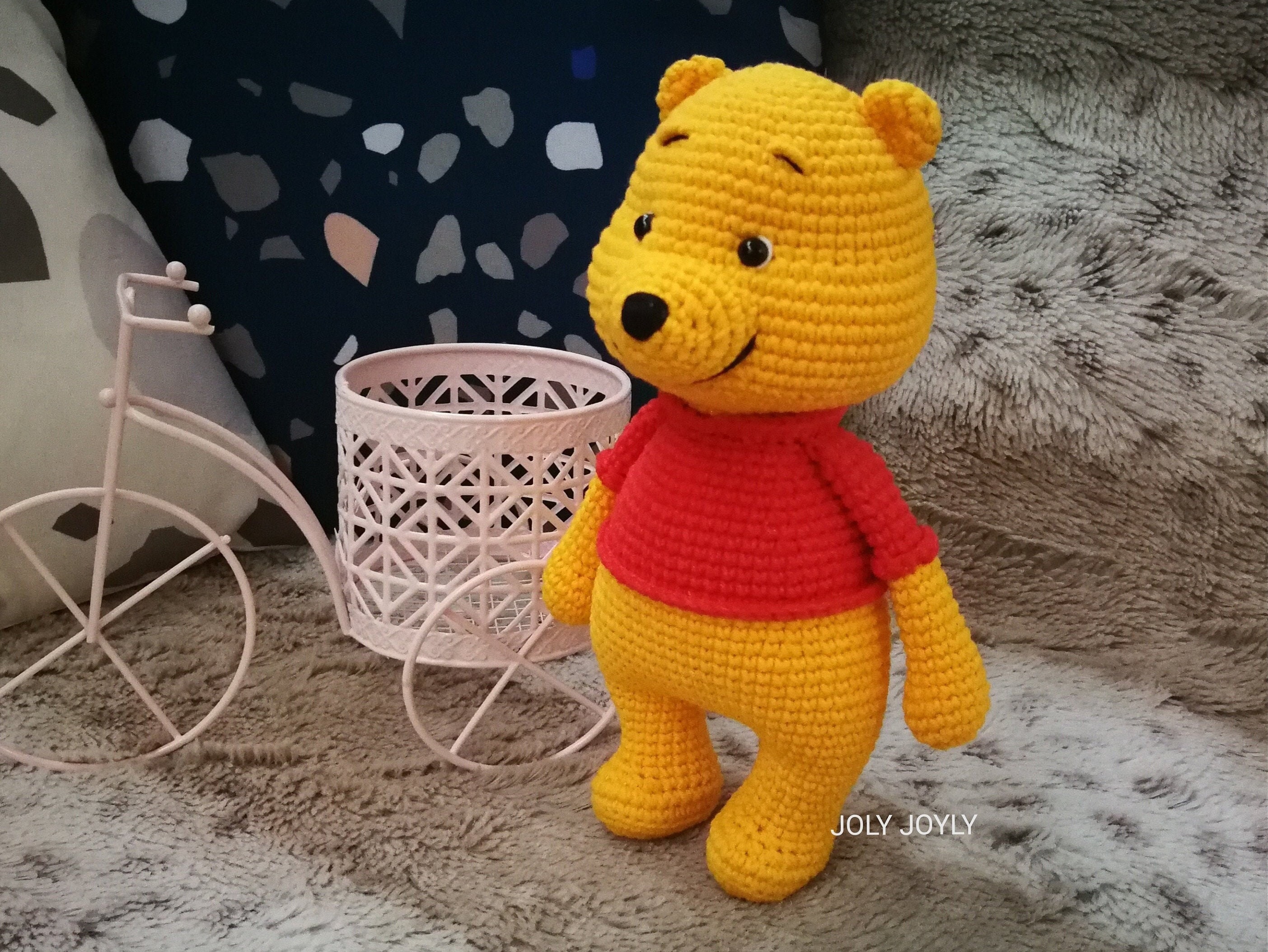 Pooh Bear Crochet Pattern Pattern Pooh Bear Bear Crochet | Etsy